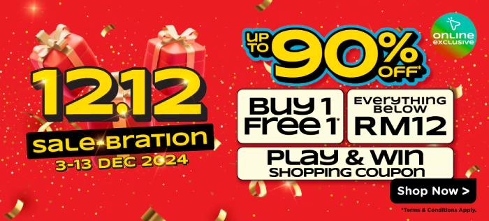 watsons 12 12 beauty deals