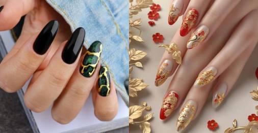 chinese new year nails