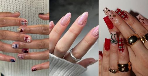 12 christmas nails featured image