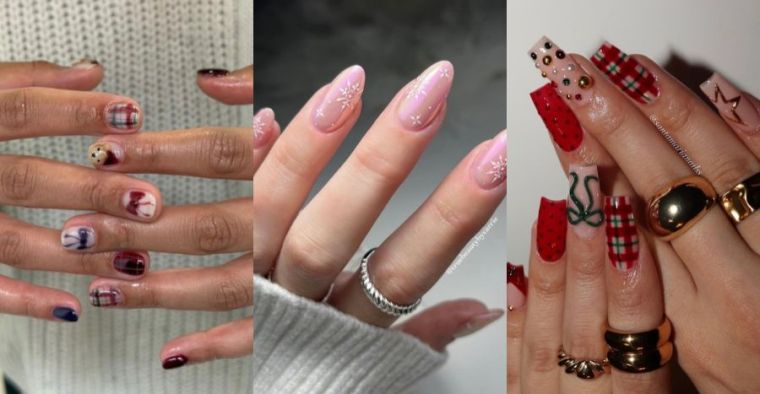 12 christmas nails featured image