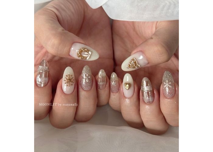 12 christmas nails